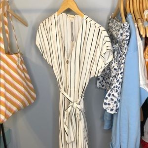 Striped dress or beach cover up